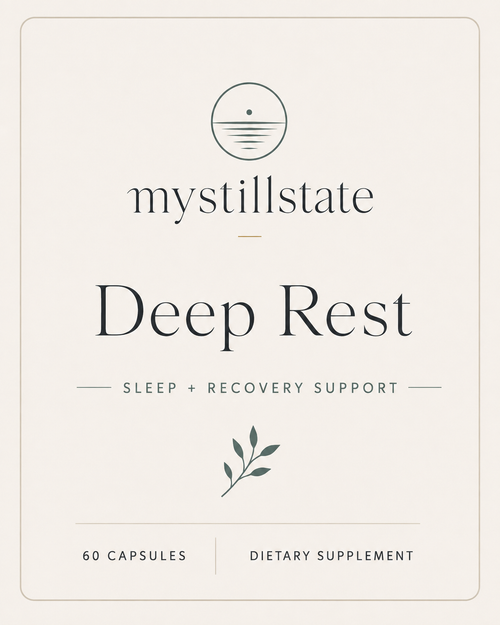 Mystillstate Deep Rest front label